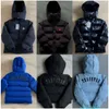 Piumino da uomo Parka Sping Autunno Giacca a vento Trapstar Marchio Ricamo Uomo Donna Casual Cappotto esterno con cappuccio Cerniera impermeabile Giubbotti Km5l1a