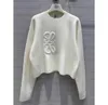 Projektantka damska pullover żeńska bluza swobodny sweter High Street Elements 2 Kolor Ladies Womens Designer Ponde L6