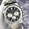 Ap Swiss Montres de luxe Epic Royal Oak Series 26331ST Montre pour homme Noir et blanc Panda Face Date Timing 41 mm Montre mécanique automatique 20 ans de sécurité voiture 32TC