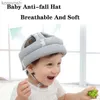 Pillows Soft Baby Helmet Safety Hat Toddler Anti-collision Protective Hat for Baby Walking Adjustable Head Security Infants Boy Girl HatL231107