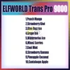 Original ELFWORLD TRANS PRO 9000 9K Puff 9000 9K mit Display-Kristall, wiederaufladbar, Einweg-E-Zigaretten-Vape-Stift, 750-mAh-Akku, 16 ml Mesh-Spule, ELF WORLD