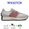 Nouveau 327 Hommes Authentiques Chaussures De Plein Air Fierté Doux Gris Maille Noir Castle Rock Vibrant Orange Néon Semelles Lime Vert Flamme Hommes Femmes Baskets De Sport Baskets