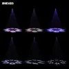 Moving Head Lights Shehds 8 Face Prisms LED 160W GOBO Moving Head Lights LED Ring med Fight Case for Wedding Stage Performance Concert Q231107