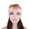 Candy Color Patchwork Satin Elastic Nightcap Fashion African Womens Hair Care Beauty Hats Bekväm rayon sovmössa