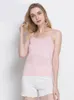 Camisoles Débardeurs SuyaDream 3 Pièces/Lot Camisoles en Soie pour Femme Soie Naturelle Solide Basique Confortable T-shirt Printemps/Été Bas Blanc Rose 230407