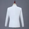 Costumes pour hommes hommes mariage 2023 conception de marque vrais garçons d'honneur blanc revers marié Tuxedos hommes smoking mariage/bal 2 pièces