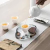 Tapis de Table créatifs, sous-verres en résine de pin, plateau naturel, napperons résistants à la chaleur, simples, tampons pour tasse à café, vin CF-283