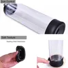 Pump Toys Sex Toy For Men Penis Vibrator Vakuumtåg Mannförstilningsförstoring SUCKING SLEEVE Masturbator 1125