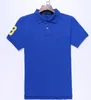 Herren Polos T-Shirts T-Shirts Kurzarm T-Shirts Big oder Smallmen's Tees Polos S-2xl Mehrfachfarbe Stickerei Hommes Classic Business Cason Cotton