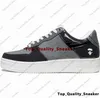 Buty sneakers buts a łańcucha małpa bapeing sta niska męskie bapesta rozmiar 12 designerska deskorolka US 12 Kobiet trenerów Chaussures US12 EUR 46 EUR KIT Modna Skate