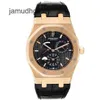 Ap Relojes de pulsera suizos de lujo Royal Oak Series Reloj mecánico automático de oro rosa de 18 quilates para hombre 26120or.oo.d002cr.01 Reloj de pulsera 26120or.oo.d002cr.01 WOO4