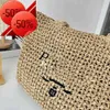 23ss Designer Strandtas luxe tote gehaakte klassieke shopping handtassen vrouwen palin met letters handtas Grote Capaciteit dames zak