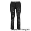 Men's Jeans Man Stretchy Jeans Black Skinny Hot Drill Punk streetwear Biker Trousers Men's Clothes All-match Slim Fit Denim Pencil Pants Y2k 0407H23