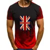 Men's Tracksuits Vintage UK London Flag T-Shirt Unisex Men Women T Shirt