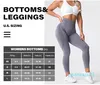 Yoga-outfit Yoga-outfit Gespikkelde naadloze lycra spandex legging Dames Zachte training panty Fitnessoutfits Broek Hoog getailleerde sportschool