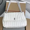 Designer Chain Bag Classic Round Edge Letter Handväska Kohude axelväskor Kvinna Luxurys Mini Purse Fold Over Bags