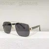 نظارة شمسية إطارات المصمم G الجديد من Tiktok المدونين نفس الأدب الأزياء للرجال المخصصة ونظارات شمسية متعددة الاستخدامات GG0529S Z9RN