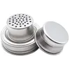 Mason Jar Shaker Lids Stainless Steel cover for Regular Mouth Mason Canning Jars Rust Proof Cocktail Shaker Dry Rub Cocktail 70mm 12 LL