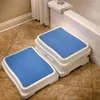 Tapis de bain, tabouret élévateur antidérapant, aide à la douche pour les enfants âgés et les personnes se remettant d'une blessure, utilisation 136/200