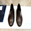 Мужские ботильоны, модные туфли из натуральной кожи для делового офиса, формальные модельные туфли, мужские брендовые дизайнерские ботинки martin для вечеринки и свадьбы, размер 38-45