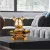 Decorative Objects Figurines Luxury decoration violent bear doll small decoration living room TV cabinet cartoon statue wine cabinet decoration. 230407