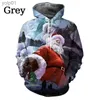 Erkek Hoodies Sweatshirtler Yeni Noel Ağacı Sweatshirts Erkekler ve Kadın Çift Kazak Noel Baba Elk 3d Büyük boy Harajuku Sevimli Anime Hoodie Sakatlarl231107