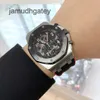 Ap Швейцарские роскошные наручные часы Royal Oak Offshore Series Прецизионное стальное керамическое кольцо Автоматические механические мужские часы 26470so.oo.a002ca.01 8TW7