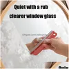 Cleaning Brushes Glass Creative Bathroom Mirror Wipe Wall Cleaningscraper Twoinone Wiper Window Drop Delivery 202 Dhwxa