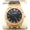 Ap Swiss Luxus-Armbanduhren Royal Ap Oak Series 15500orood002cr01 Steel King 41 mm automatischer mechanischer Präzisionsstahl Roségold Herrenmode Second Hand Wat YJGW