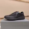 Pra diseñador copa américa Zapatillas de deporte Zapato casual clásico Xl Charol Zapatillas planas para hombre Cuero Nylon Negro Entrenador al aire libre Zapatos deportivos