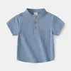 Kinder Shirts Chinesische Jungen Sommer T-Shirt Mode Kleinkind T-Shirt Baby Shirt Baumwolle Kinderkleidung 230406