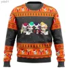 Men's Hoodies Sweatshirts Fire Rengoku Demon Christmas Sweater Christmas Sweater gift Santa Claus pullover men 3D Sweatshirt and top autumn and winL231107