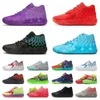 Com Box Rick e tênis de basquete Lamelo Ball MB.01 Blast Buzz City Galaxy 1 Não Daqui Roxo Queen City Unc Rock Ridge Red Designer Sneakers T