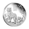 Arts and Crafts Commemorative coin of the Year of the Tiger 2022 Foreign trade coin Australia