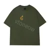 Wysokie Quanlity Fashion Men Designer T Shirt Shirt Casual Kobiety rysuj koszule bawełny haft krótki rękaw letni top tee