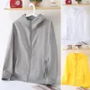 Men's Jackets Coat Jacket Top Casual Daily Female/Male Holiday Hooded Ice Silk Long Sleeve Quick Dry Sun Protection Clothing