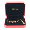 Klassisk stil 316L rostfritt stål Skruv kärlek Bangle Armband Mens kvinnor Par smycken med skruvmejsel och Box Christmas Gift278i