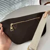 Marsupio di alta qualità Designer Marsupio da uomo Borsa a tracolla da uomo Luxurys Designer Cinture Borsa per donna Fannypack Marsupi con cerniera Borsa a tracolla di moda con sacchetto per la polvere