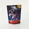 Space Astronaut Mylar Bolsas Diseño Bolsa 35g Embalaje Stand Up Bolsas Cremallera Impresión Bolsa de embalaje resellable Pvfhe