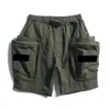 Man Shorts Designer Sommar Short Beach Byxor Herr Joggingbyxa Cargo Shorts Bottom Med Budge Side Asian Storlek M-5XL