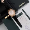 AP Szwajcarskie luksusowe zegarki Royal Oak Time 26320 lub Mens Watch 18K Rose Gold Automatyczny ruch mechaniczny Światowy zegar Słynny zegarek Luksusowy pełny zestaw średnicy 41 QK90