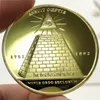 Искусство и ремесла Faith Coin Free Stonemason Gold Silver Coin