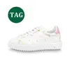 2023 Chaussures de sport Designer Coach Baskets Virgil Mocassins Cuir de veau Abloh Noir Blanc Vert Rouge Bleu Plate-forme recouverte de cuir Low Sneaker Taille 36-42