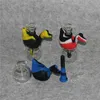 Silikonbongs vattenrör vattenpipa för torr ört dab dabber rig 10 färger silikon glas bongs oljerigg bubbla färgglada färger