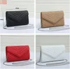 dhgate kvinnor lyxiga crossbody väska berömd klassisk designer messenger lady cross body väskor handväska kvinnlig tote satchel handväska svart guld silver kedja pu läder