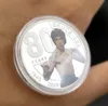Konst och hantverk Bruce Lee Commemorative Coin Commemorative Coin för 80 -årsjubileet för kinesiska kung fu