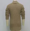 Autumn Popular Cardigan lapel neck Sweater Pony men sweater christmas gift Casual button Pullover Custom made Male Jumpers