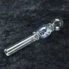 11 inch Jumbo Size Swirl Bubble Oil Burner Pipe Dual Bubbles Smoking Pipes with Fantastic Capacity