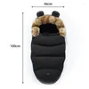 Dekens 0-3 Jaar Oud Envelop In Kinderwagen Babyslaapzak Winter Sokken Slaap Winddicht Warm Sleepsack Voetenzak voor