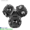Moving Head Lights 3 Cabeças Feixe RGB Laser Stage Lighting Projector 18x10w RGBW 4IN1 LED Feixe Moving Head Light DMX512 DJ Disco Xmas Party Lights Q231107